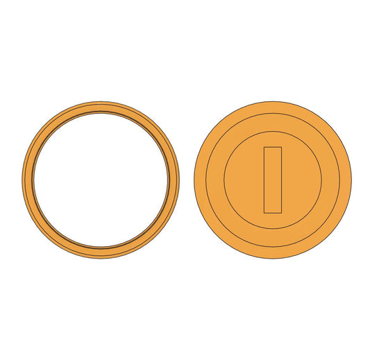 Mario Gold Coin Debosser Set